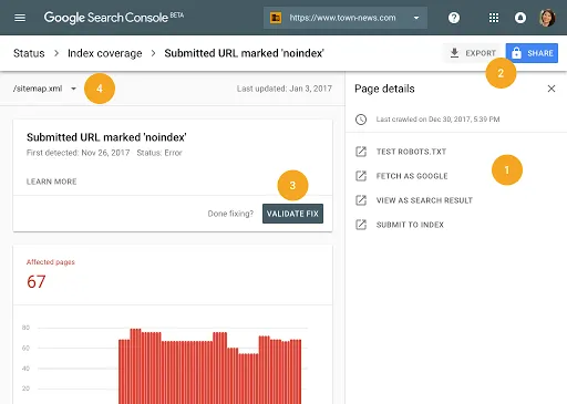 Google Search Console — capture 2