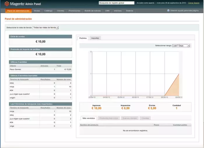 Magento — capture 1